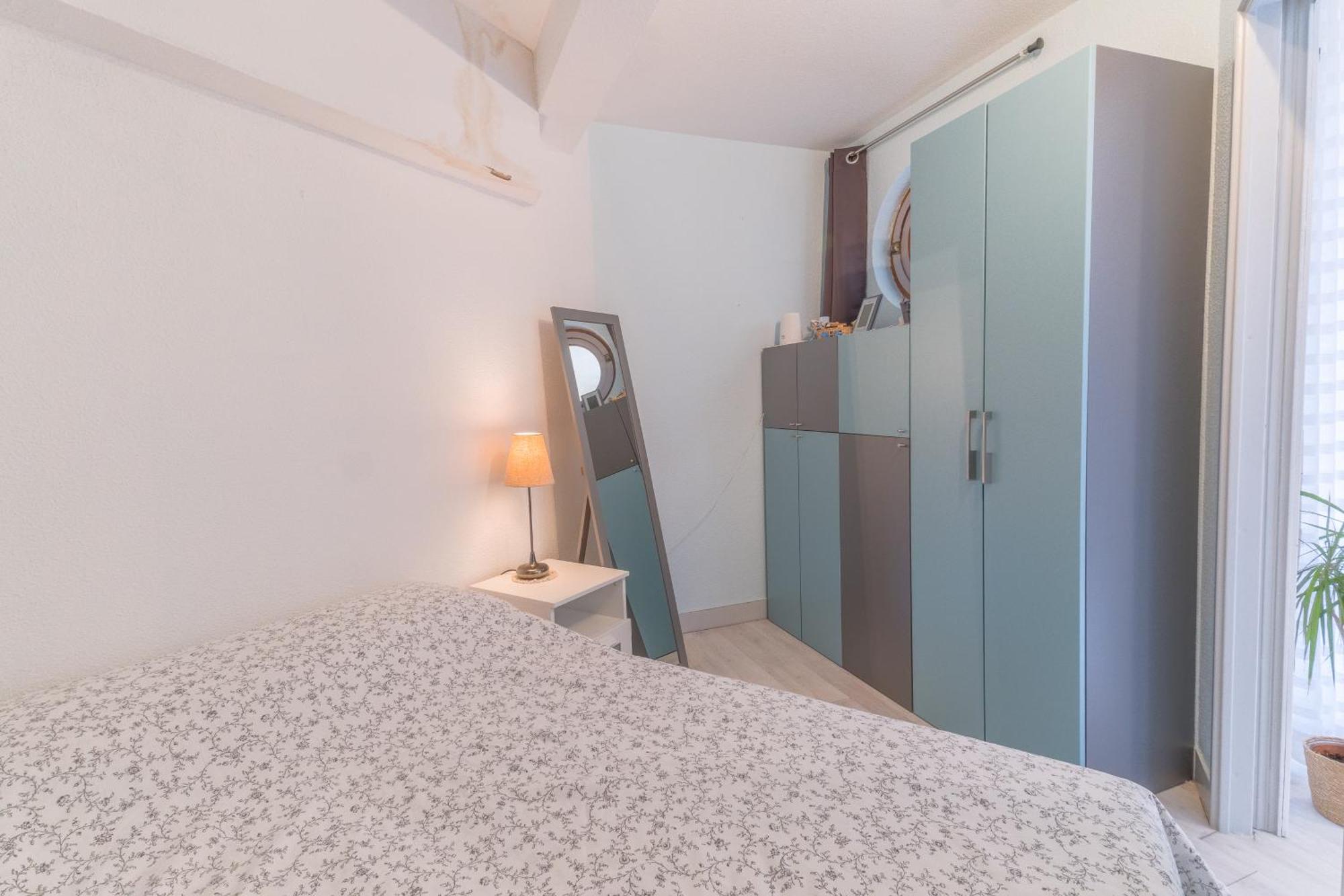 Appt T2 Cabine Clim Parking Privee Vu Mer Sète Eksteriør billede
